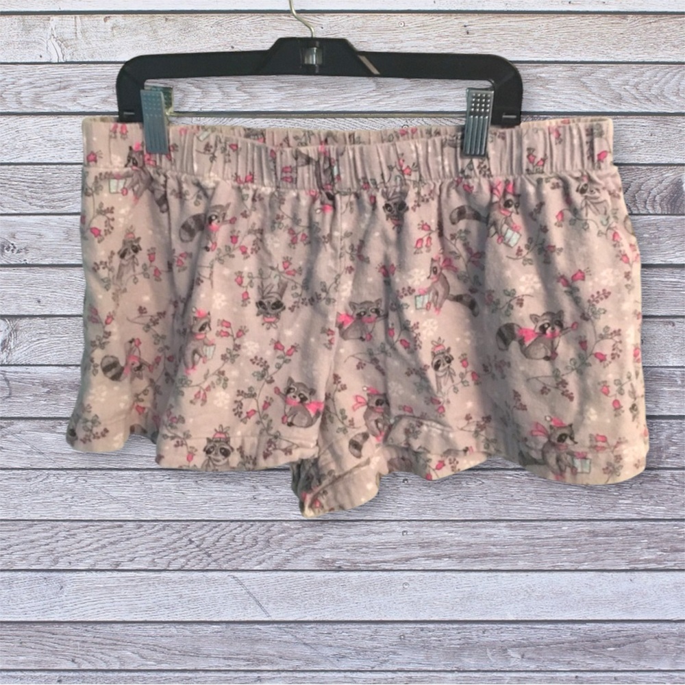 Jenni raccoon pajama shorts large